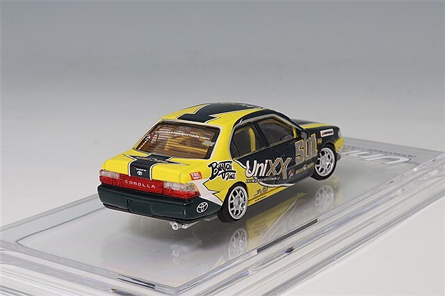 BM CREATIONS 1/64 トヨタ カローラ AE-100 UNIXX 1998 マレーシア