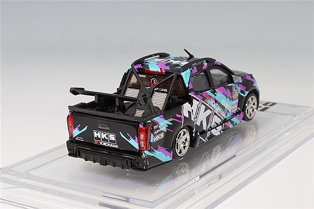 BM CREATIONS 1/64 いすゞ D-Max 2018 ローライダー HKS 右ハンドル
