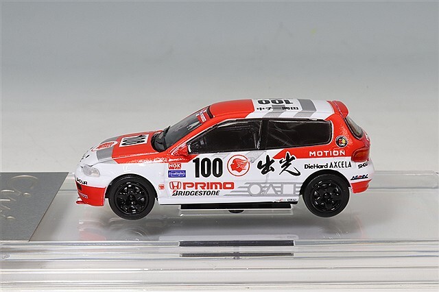 BM CREATIONS 1/64 ホンダ シビック EG6 出光 1993 JTCC #100 中子修