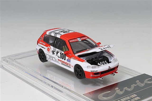 BM CREATIONS 1/64 ホンダ シビック EG6 出光 1993 JTCC #100 中子修