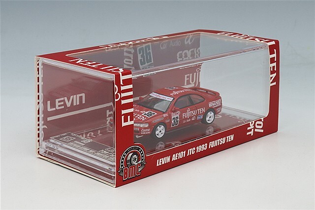 BM CREATIONS 1/64 トヨタ レビン AE101 グループA 富士通テン トムス