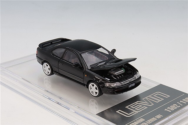 BM CREATIONS 1/64 トヨタ レビン 101 ブラック (右ハンドル) ターボ用
