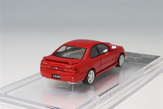 BM CREATIONS 1/64 トヨタ レビン 101 サイドスカート レッド 右