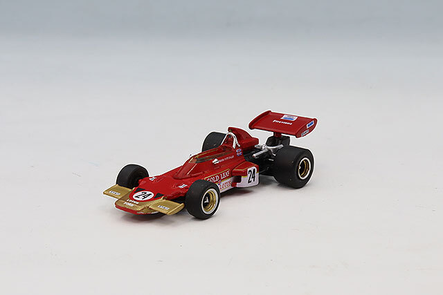 ブレキナ 1/87 ロータス 72D F1 1970年アメリカGP #24 ゴールドリーフ