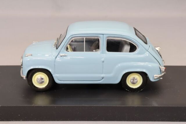 ブルム 1/43 フィアット 600 1Aシリーズ 1955 アッシュブルー