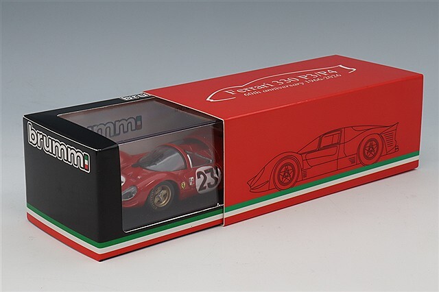 ブルム 1/43 フェラーリ 330 P4 スパイダー 1967 デイトナ24H ウィナー