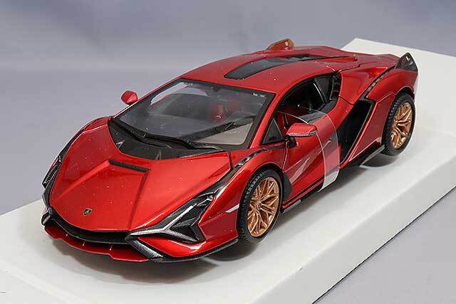 ブラゴ 1/24 ランボルギーニ シアン FKP37 レッド