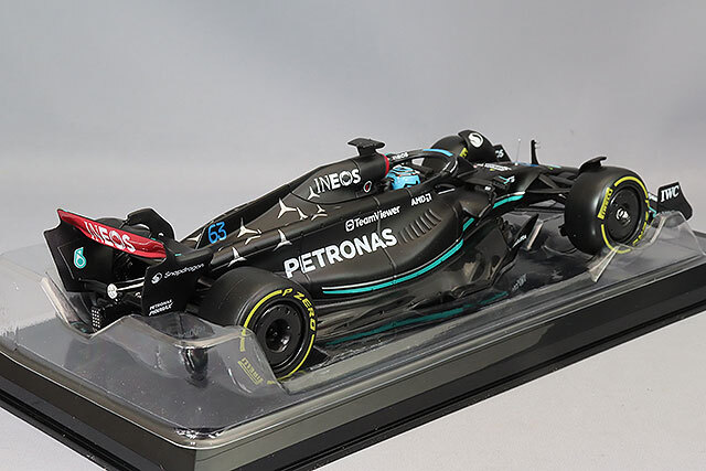 ロス　Ross　エフワン　F1　2　ブラック　4～6番　米国製　ケース付属 ブラゴ 1/24 メルセデス AMG ペトロナス F1チーム W14 E