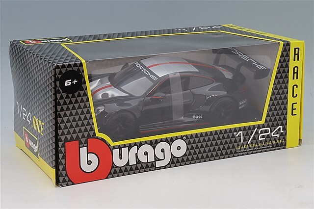 ブラゴ 1/24 ポルシェ 911 GT3R 2023 ブラック