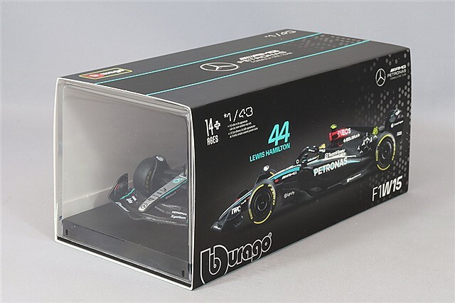 ブラゴ 1/43 メルセデス AMG ペトロナス F1チーム W15 Eパフォーマンス