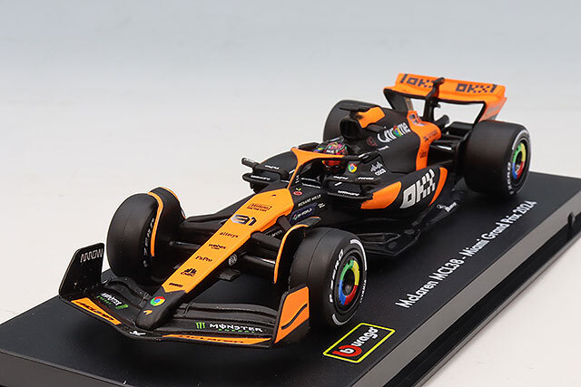 ブラゴ 1/43 マクラーレン F1 チーム MCL38 マイアミGP 2024 #81 O