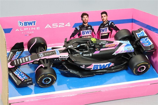 ブラゴ 1/43 BWT アルピーヌ F1チーム A524 2024 F1 #10 P