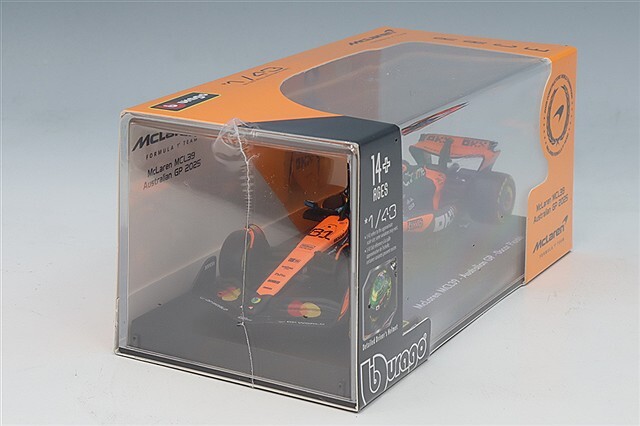 ブラゴ 1/43 マクラーレン F1チーム MCL39 2025 F1 #81 O.ピアストリ