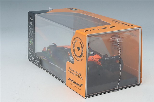 ブラゴ 1/43 マクラーレン F1チーム MCL39 2025 F1 #81 O.ピアストリ