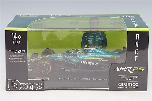 ブラゴ 1/43 アストンマーティン アラムコ F1チーム AMR25 2025 F1