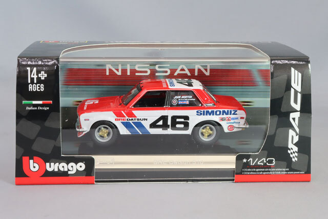 TSM 1/43 1972 BRE DATSUN ダットサン 510 ブラゴ 1/43 ダットサン 510 BRE