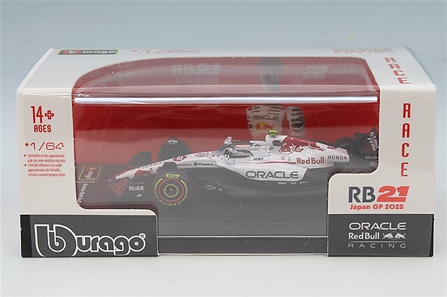 ブラゴ 1/64 オラクル レッドブルレーシング RB21 2025 F1 日本GP #22