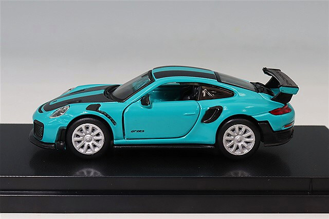 ブラゴ 1/64 ポルシェ 911 GT2 RS マイアミブルー