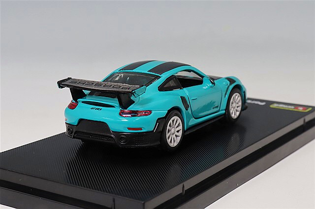 ブラゴ 1/64 ポルシェ 911 GT2 RS マイアミブルー