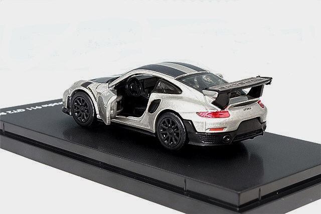 ブラゴ 1/64 ポルシェ 911 GT2 RS グレー