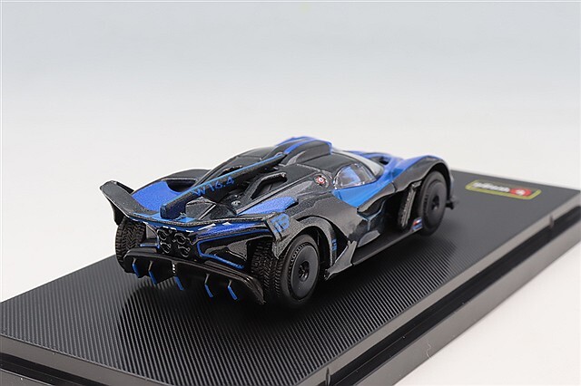 ブラゴ 1/64 ブガッティ ボライド ブルー/ブラック