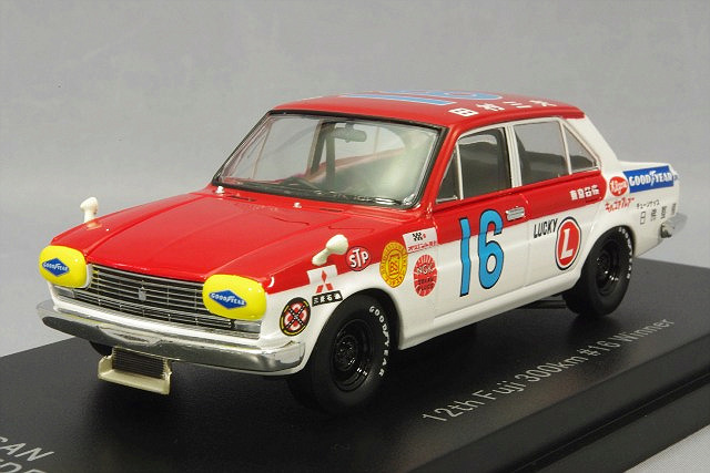 CAM@ 1/43 日産 130 セドリック 1969 ストックカー 第12回 NAC 富士