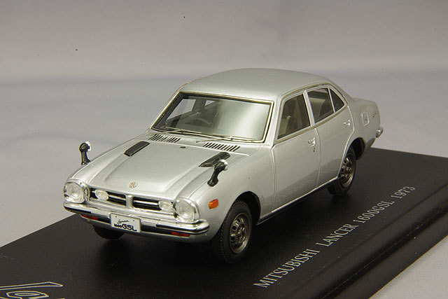 CAM@ 1/43 三菱 ランサー 1600 GSL 1973 A73 シルバー
