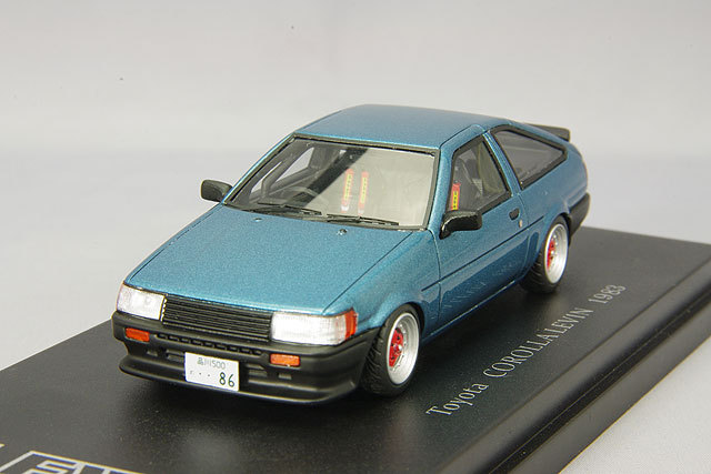 トヨタ　カローラレビン　AE86 1/43 CAM@ 1/43 トヨタ カローラ レビン AE86 スポーツカスタム仕様
