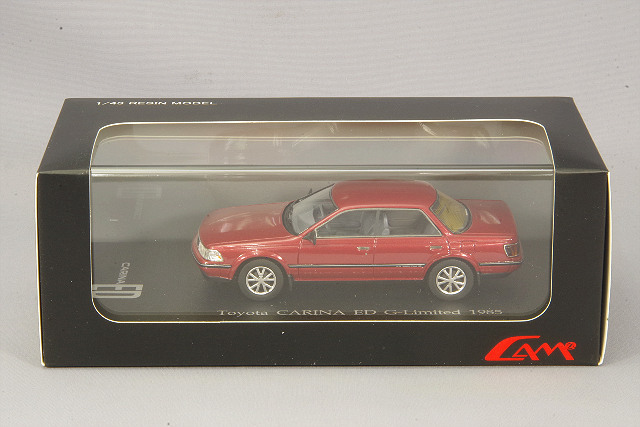 CAM@ 1/43 トヨタ カリーナ ED Gリミテッド 1985年型 レッド