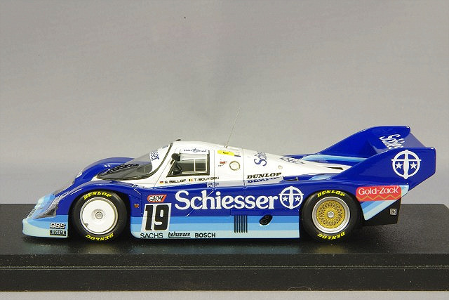 プラネックス特注】 メイクアップ 1/43 ポルシェ 956B 1985 スパ1000km