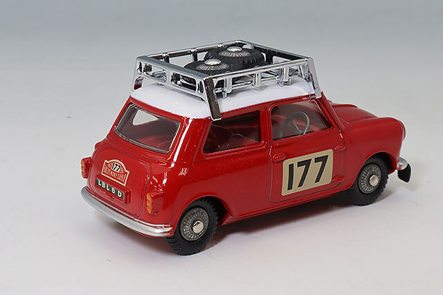 当時物コーギーcorgi toysモンテカルロカーセット中古品ローバーミニbmc コーギー 1/42 339 - モンテカルロ優勝 1967 BMC ミニ クーパー S