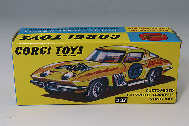 コーギー 1/46 337 - カスタマイズ シボレーコルベット スティングレイ