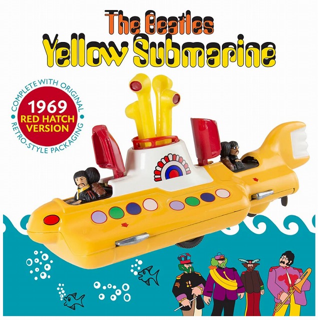 コーギー ミニカー The Beatles イエローサブマリン フィギュア付 ☆予約品☆ コーギー 1/36 #803 ビートルズ イエローサブマリン