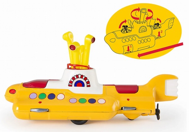 コーギー ミニカー The Beatles イエローサブマリン フィギュア付 ☆予約品☆ コーギー 1/36 #803 ビートルズ イエローサブマリン