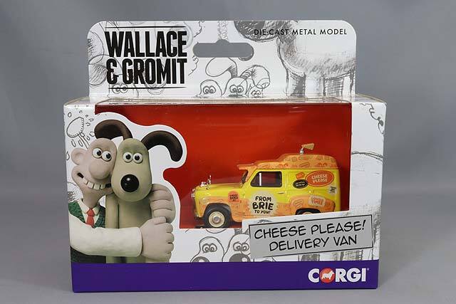 コーギー 1/43 ウォレス&グルミット オースティン A35 バン 