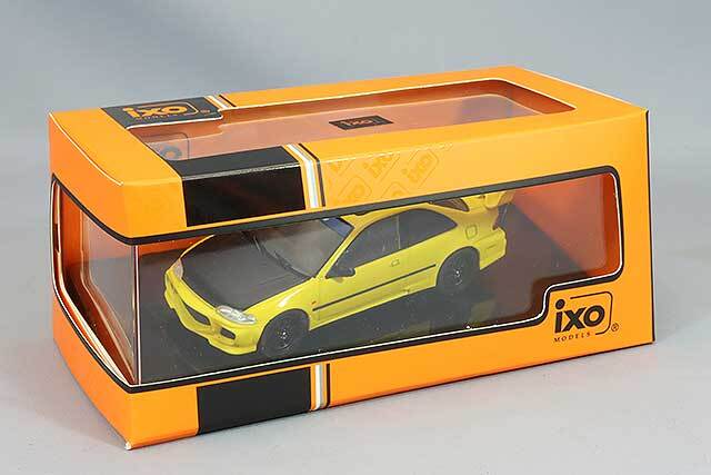イクソ 1/43 ホンダ シビック EJ1 クーペ 1995 イエロー