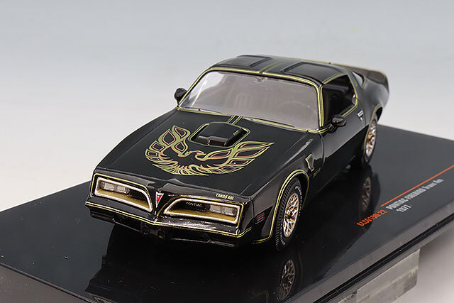 イクソ 1/43 ポンティアック ファイヤーバード トランザム 1977 ブラック