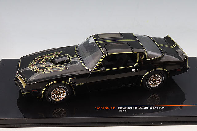 イクソ 1/43 ポンティアック ファイヤーバード トランザム 1977 ブラック
