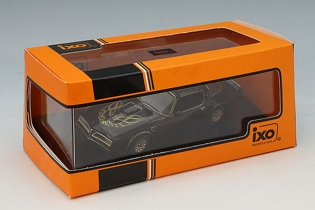 イクソ 1/43 ポンティアック ファイヤーバード トランザム 1977 ブラック
