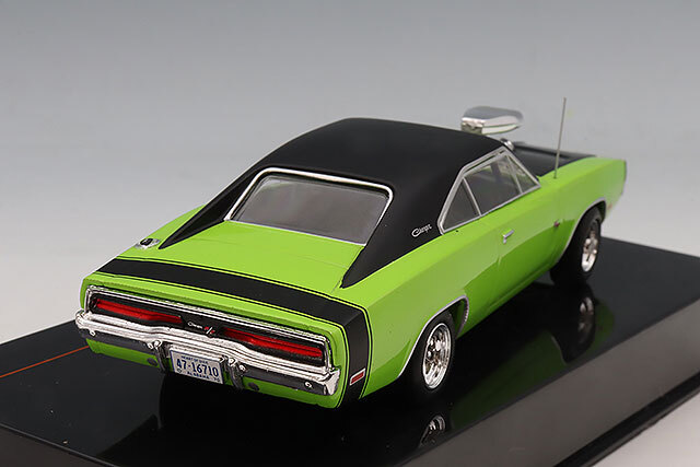 イクソ 1/43 ダッジ チャージャー 1970 グリーン/ブラック