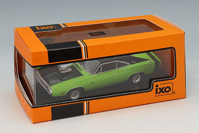 イクソ 1/43 ダッジ チャージャー 1970 グリーン/ブラック