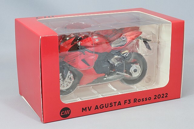 CMモデル 1/18 MVアグスタ F3ロッソ 2022 レッド