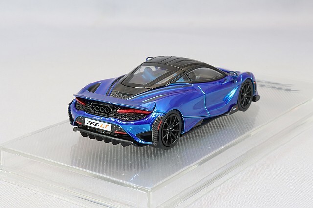 CMモデル 1/64 マクラーレン 765LT メタリックブルー