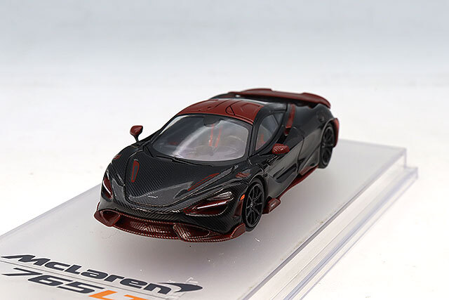 CMモデル 1/64 マクラーレン 765LT フルカーボン レッド