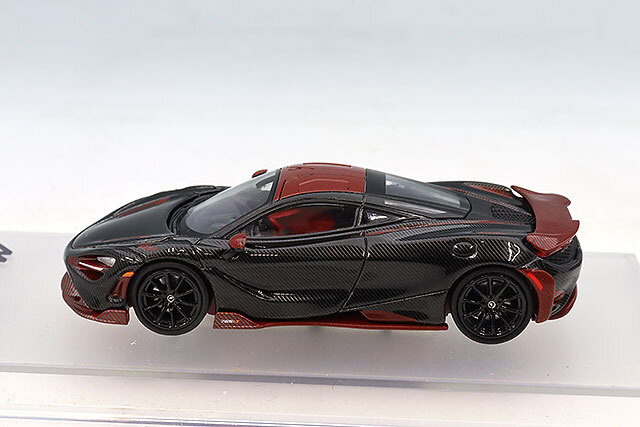 CMモデル 1/64 マクラーレン 765LT フルカーボン レッド