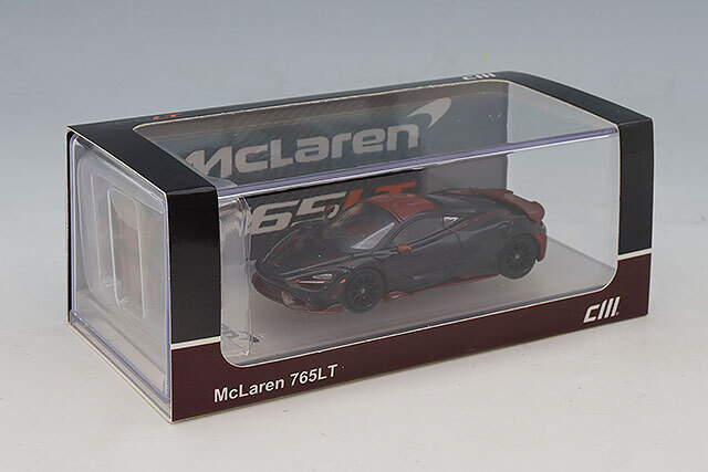 CMモデル 1/64 マクラーレン 765LT フルカーボン レッド