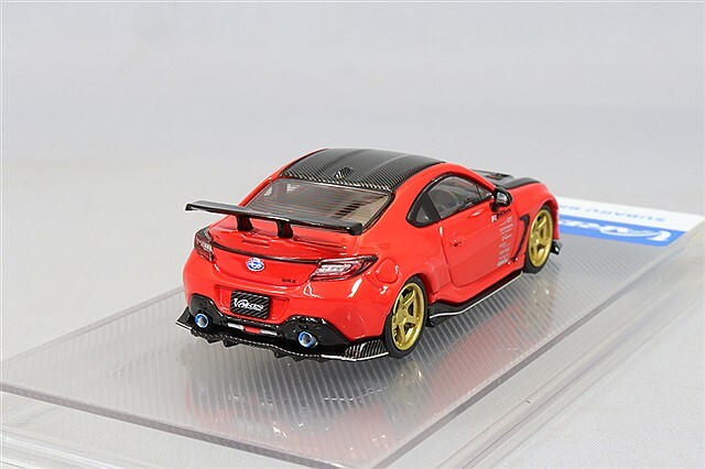 CMモデル 1/64 スバル BRZ バリス ARISING-1 レッド