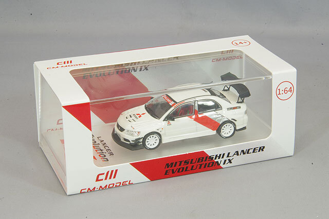 CMモデル 1/64 三菱 ランサーエボリューション IX ホワイト