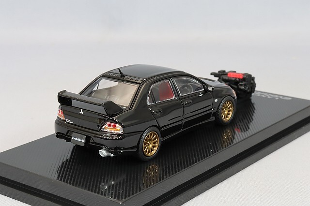CMモデル 1/64 三菱 ランサー エボリューション IX ブラック