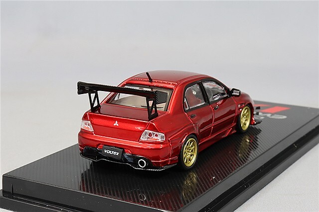 ランサーエボリューションⅨ 1/64 モデル　新品未開封品 ホビージャパン 1/64 ミツビシ ランサーエボリューション9 MR